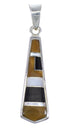 Multicolor Sterling Silver Southwest Pendant YX70705